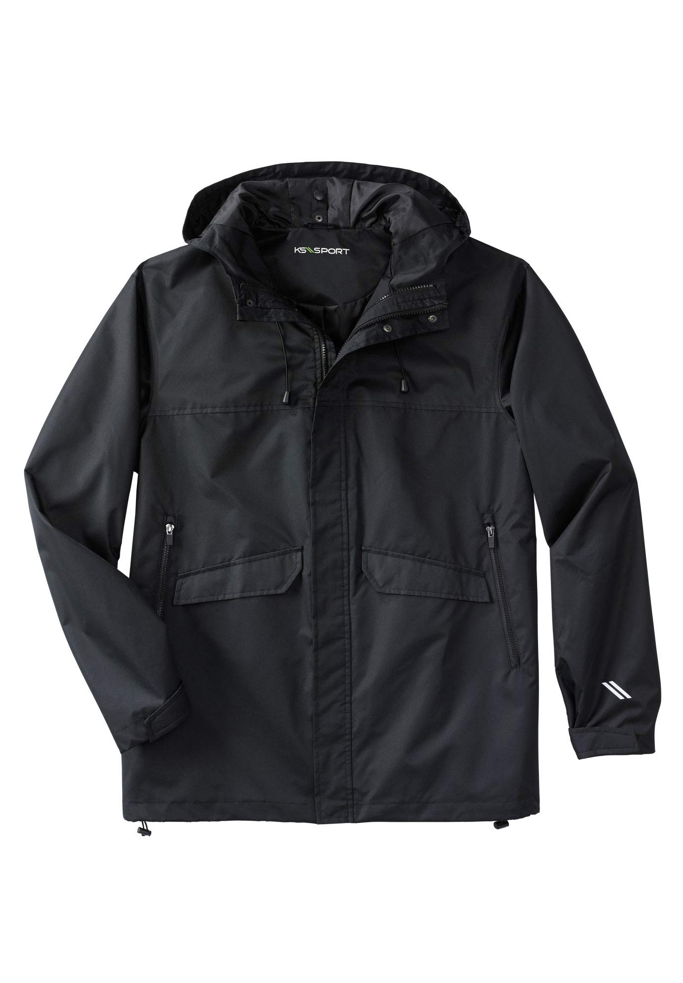 KingSize Men's Big & Tall 3-in-1 Trident Jacket - Waterproof Winter Coat with Removable Hood for Hiking, Camping & Outdoor Activities