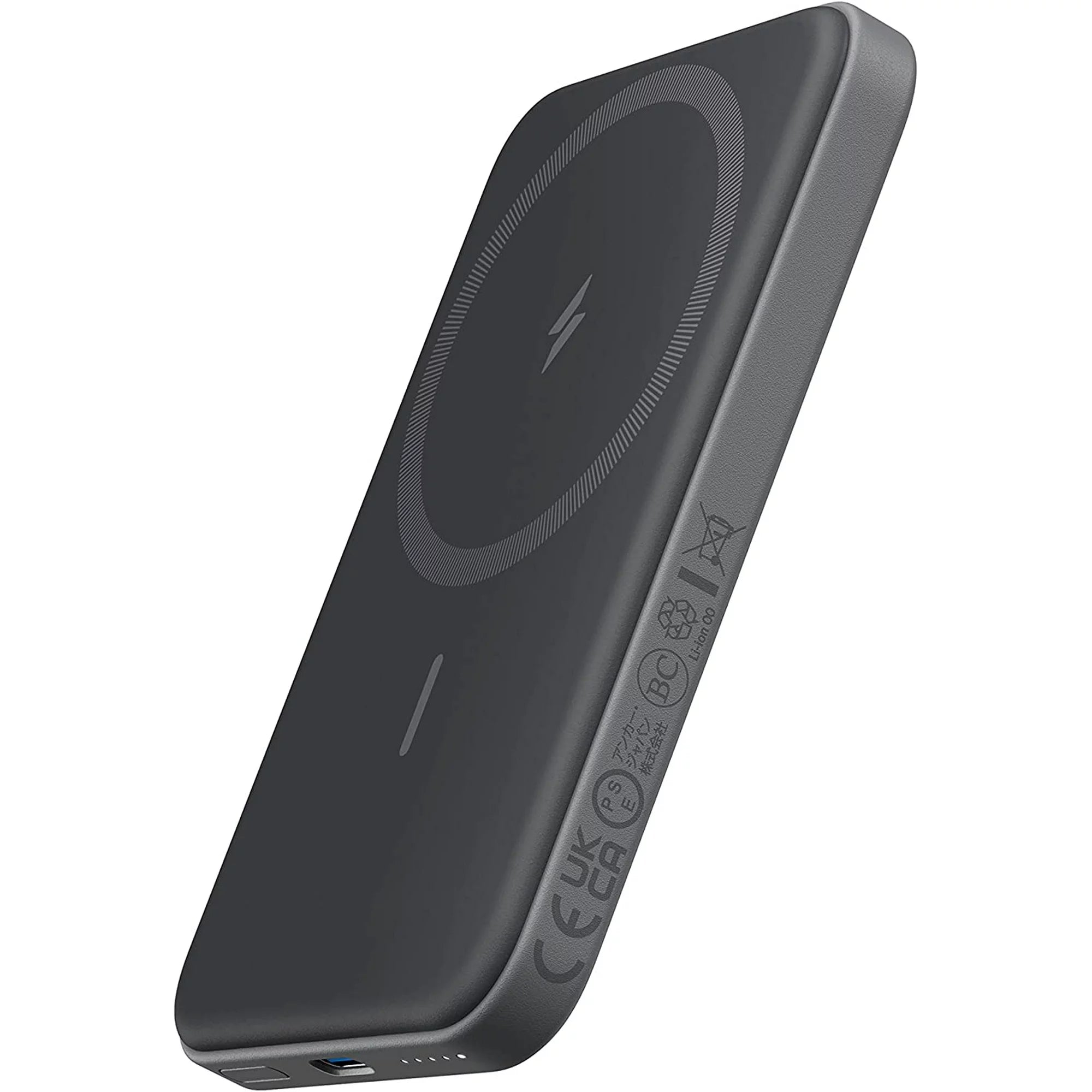 Anker A1610 621 Magnetic Wireless Portable Charger - 10000mAh Power Bank with Fast Charging for iPhone 12/13/14, Samsung Galaxy | Perfect for Travel, Camping & Emergency Power Backup