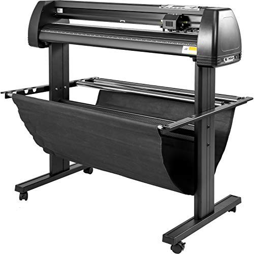 VEVOR 28 Inch Vinyl Cutter Machine - 720mm Manual Sign Cutting Plotter with LCD Display & Signmaster Software for DIY Crafts, Decals, and Stickers | Perfect for Home Decor, Vehicle Graphics, and Small Business Sign Making