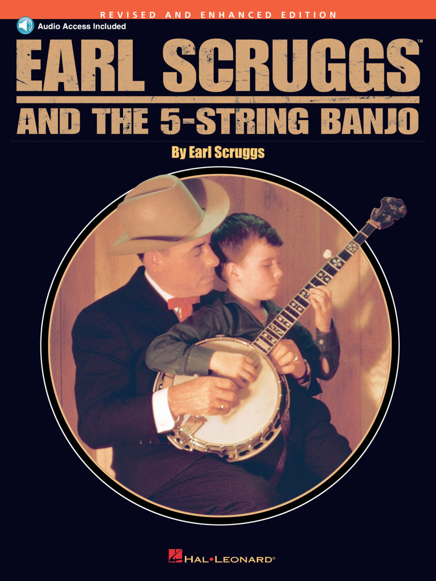 Earl Scruggs and the 5-String Banjo Book - Hal Leonard HL00695764 - Learn Bluegrass Banjo Techniques for Beginners & Professionals