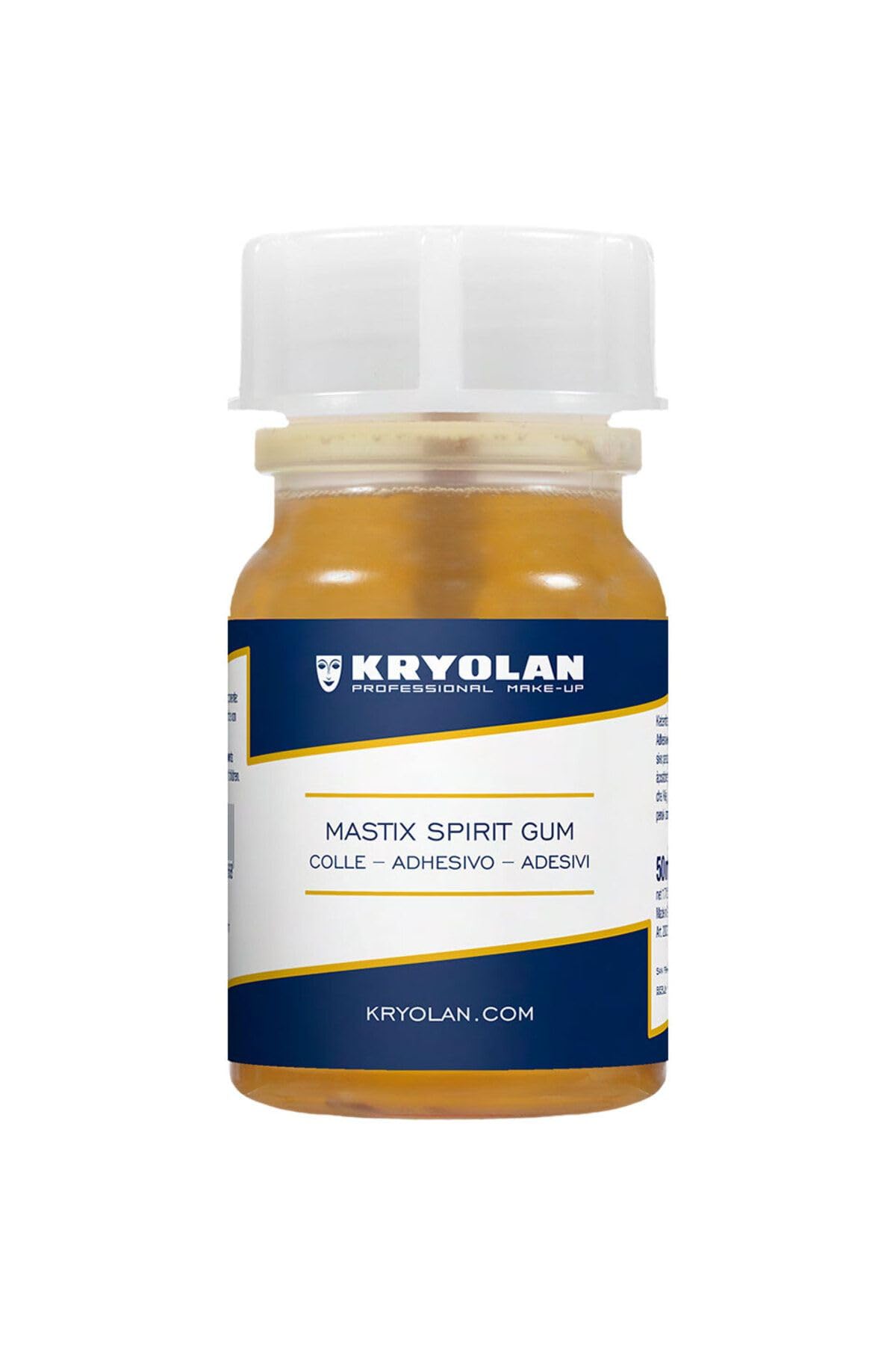Kryolan Mastic 50ml Professional Makeup & Body Paint - Waterproof, Long-Lasting for Face & Body Art, Halloween, Cosplay & Special Effects