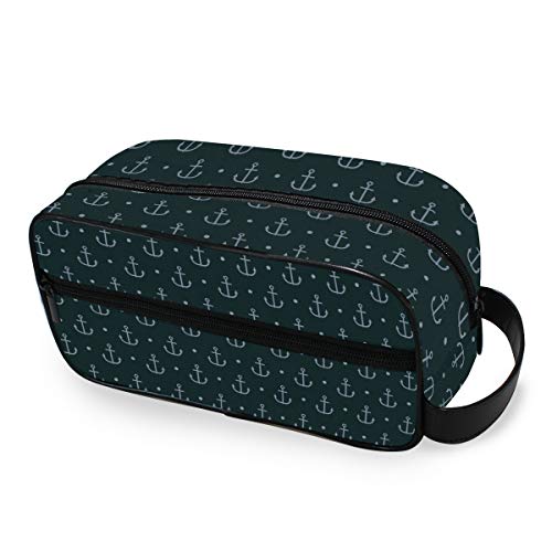 Waterproof Travel Toiletry Bag for Women & Men - Sea Themed Cosmetic Organizer Pouch with Hanging Hook | Perfect for Gym, Shaving Kit, Makeup Storage & Vacation Essentials