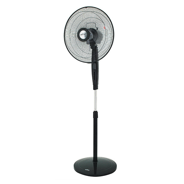 MSF1628W 16 Inch Stand Fan with 3 Speed Settings, Quiet Oscillating, Energy Efficient - Perfect for Home, Office, Bedroom & Outdoor Use