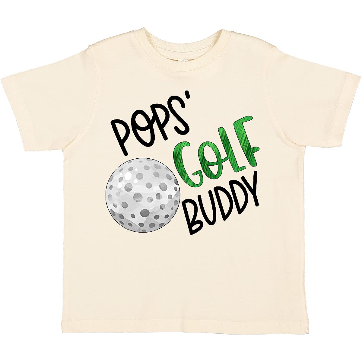 Pops' Golf Buddy Toddler T-Shirt - Cute Golf Ball Design for Kids