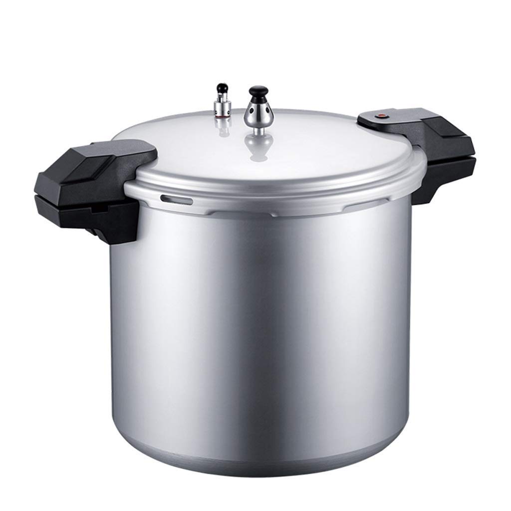 SCYLG 21L Commercial Pressure Cooker - Large Capacity Stainless Steel Cooker for Induction & Gas Stoves - Ideal for Hotels, Restaurants & Catering Services