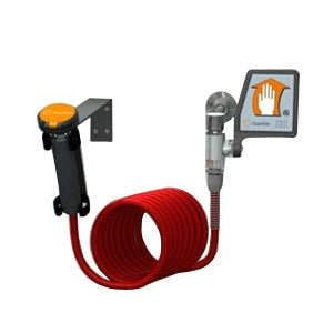 Guardian G5018 Wall Mounted Emergency Drench Hose Unit - ANSI Compliant Safety Shower for Chemical Splash Protection | Workplace, Laboratory & Industrial Use