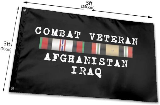 3'X5' Double Sided Afghanistan Veteran Flag - ROUGH TEX® 100D Heavy Duty Nylon - Perfect for Outdoor Display, Military Tribute & Patriotic Home Decor