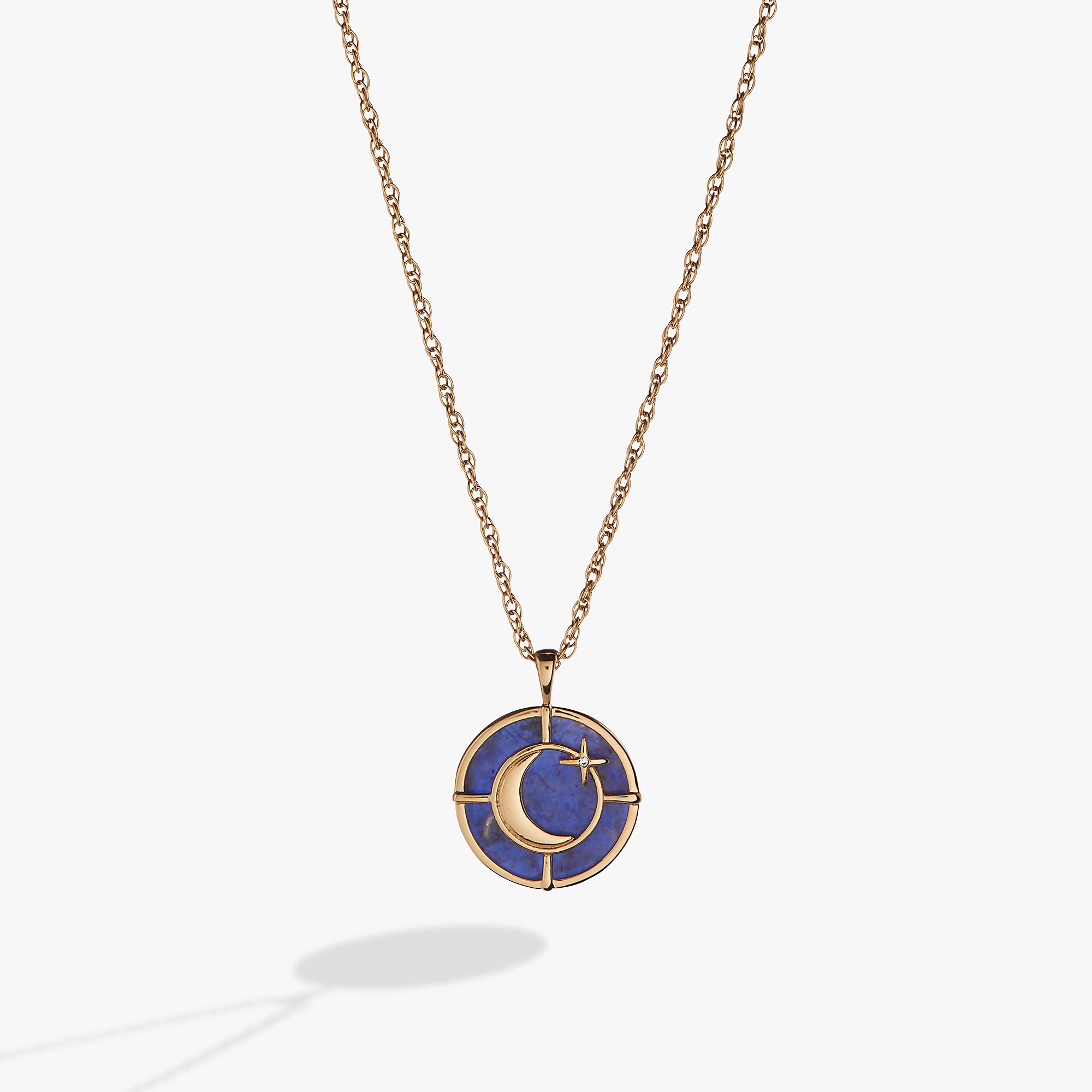 Genuine Sodalite Signature Pendant Necklace - Natural Blue Gemstone Jewelry for Women - Perfect for Spiritual Healing, Meditation & Everyday Elegance