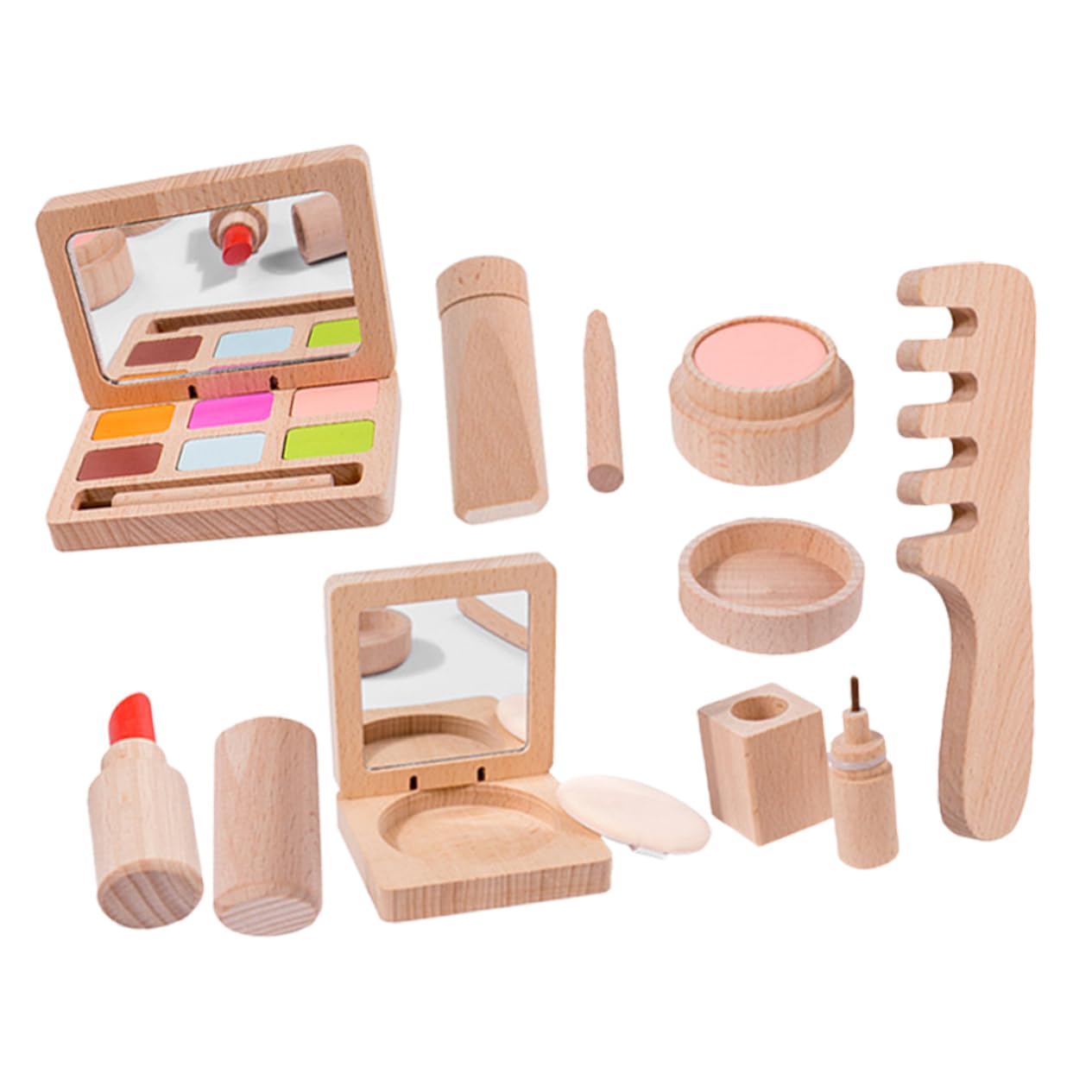 ERINGOGO Kids Makeup Kit - Beauty Toiletry Bag & Toys for Girls | Pretend Play & Dress Up