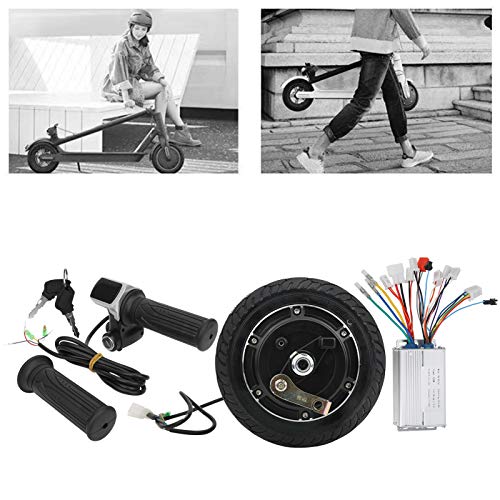 Electric Scooter Conversion Kit - Aluminum Alloy Controller & Brushless Hub Motor for DIY E-Scooter Upgrades | Perfect for Kids' Scooter Modifications & Gift Giving