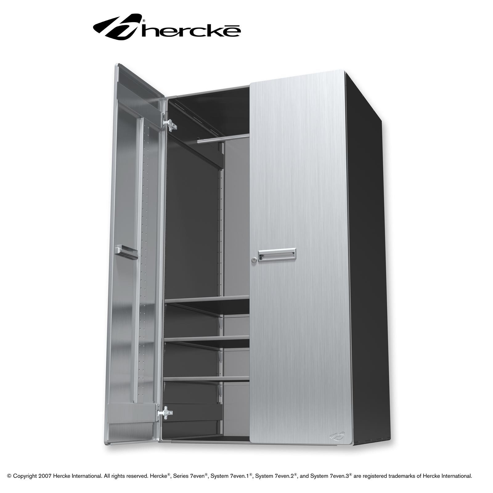 Hercke 54-Inch Lower Storage Cabinet with Adjustable Shelves - LSC302454 - Perfect for Kitchen, Bathroom, or Garage Organization