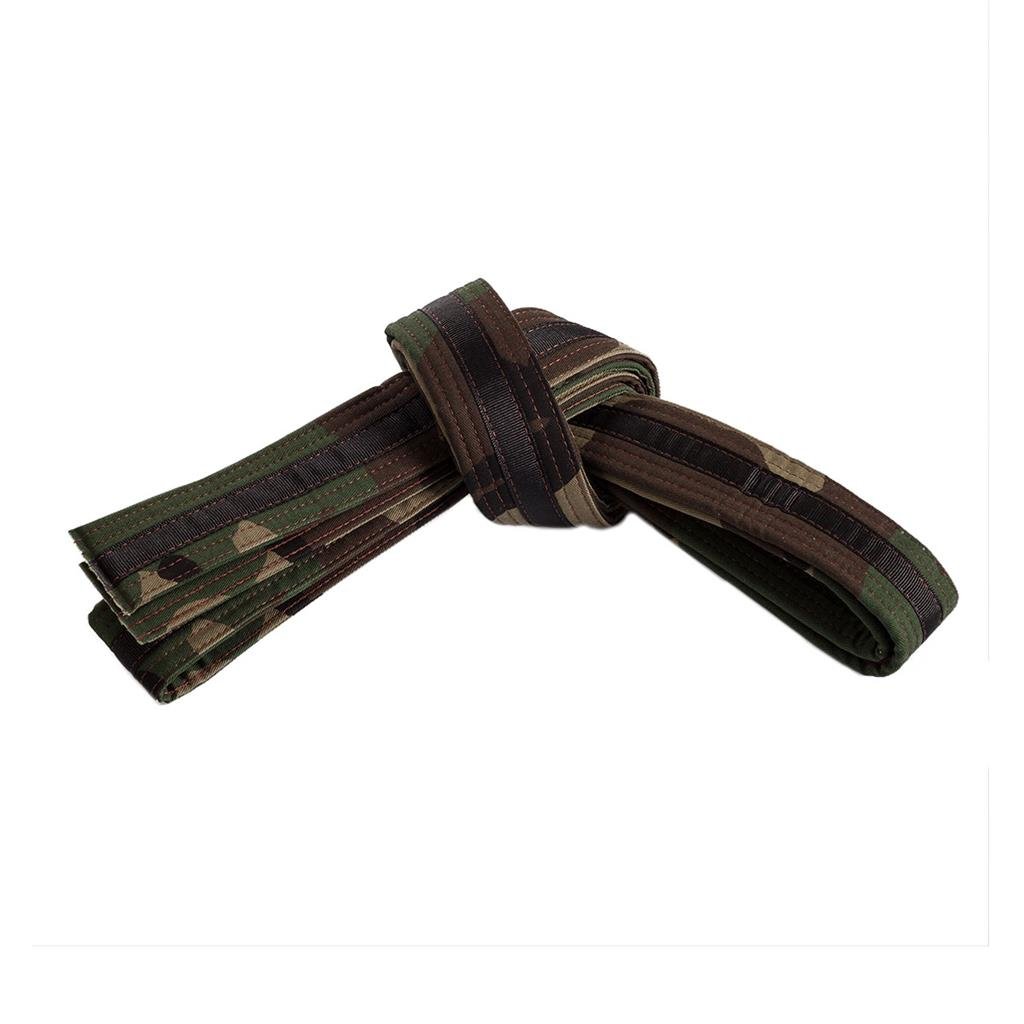 Double Wrap Striped Camo Belt - Adjustable Military Style Waistband for Men & Women | Perfect for Outdoor Adventures, Tactical Gear & Fashion Statement