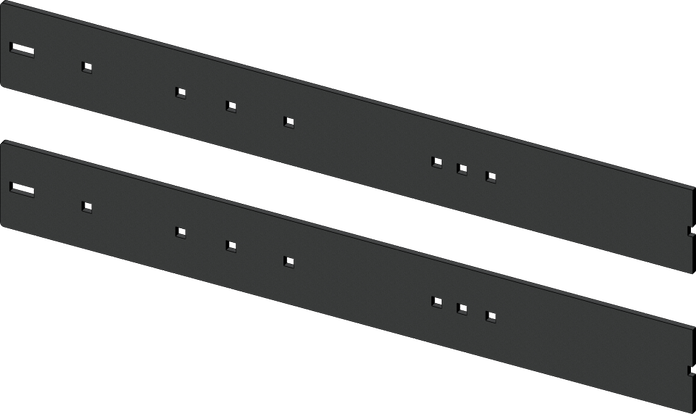 48-Piece Universal Wear Bar Kit - Durable Replacement Wear Bars for Skid Steers, Excavators & Loaders - Heavy-Duty Construction & Landscaping Equipment Accessories