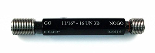 11/16-16 UN Class 3B Taperlock Thread Plug Gauge Set - Precision Thread Measurement Tool for Industrial Quality Control & Machining Applications