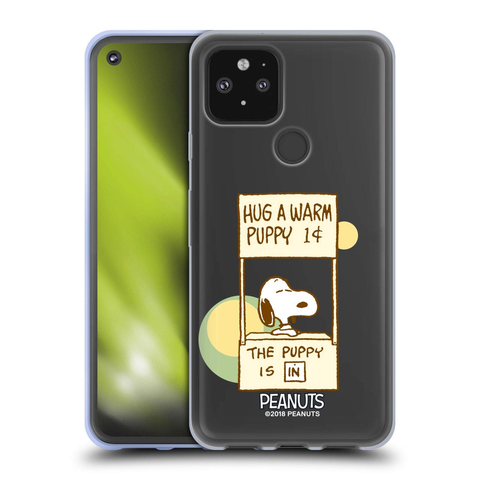 Snoopy Soft Gel Case for Google Pixel 5 5G - Warm Hug Design for Daily Use