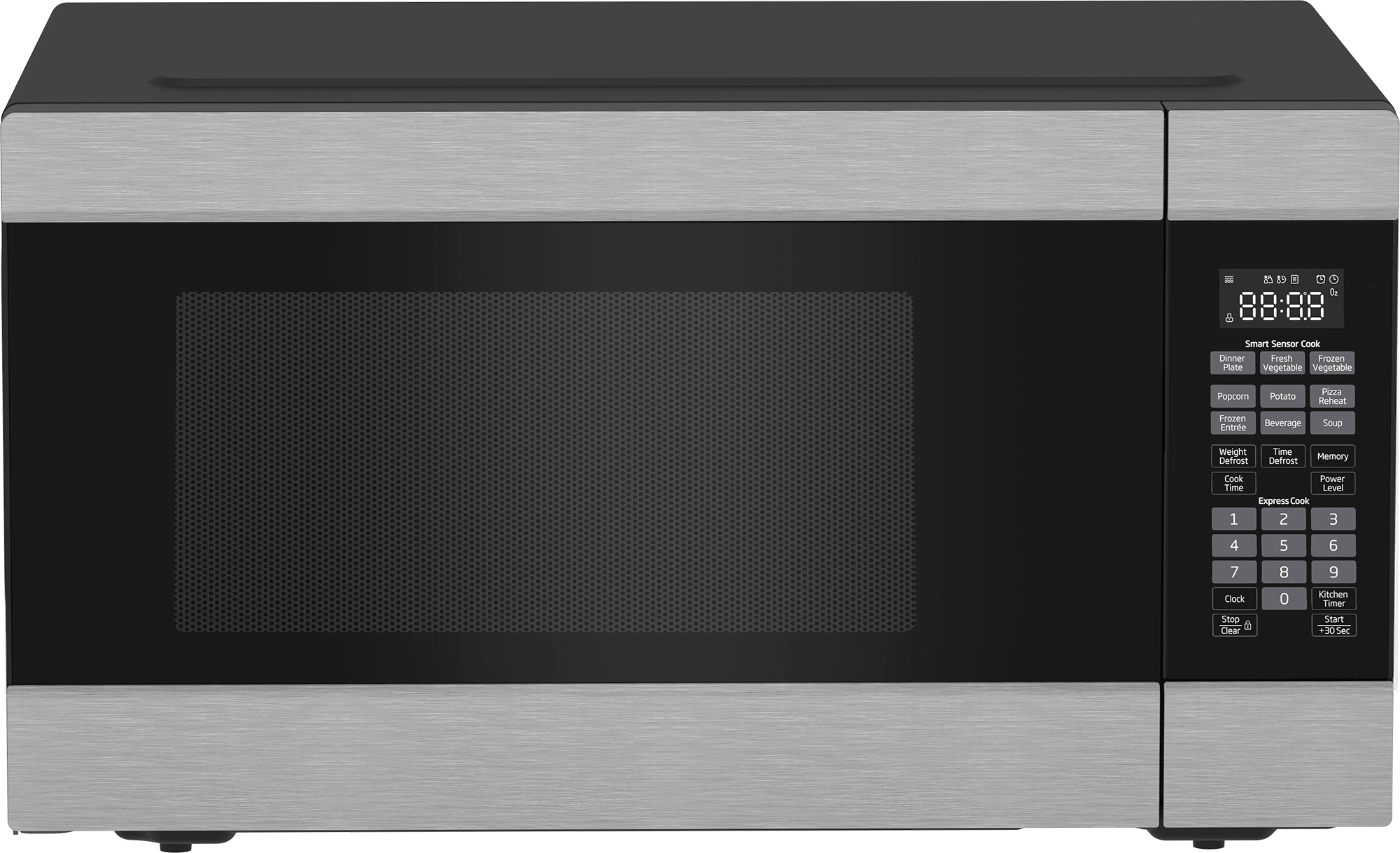 Beko MWOFS30100SS Built-In Microwave Oven - 1000W, 1.0 Cu. Ft. Capacity, Stainless Steel - Perfect for Small Kitchens & Apartments