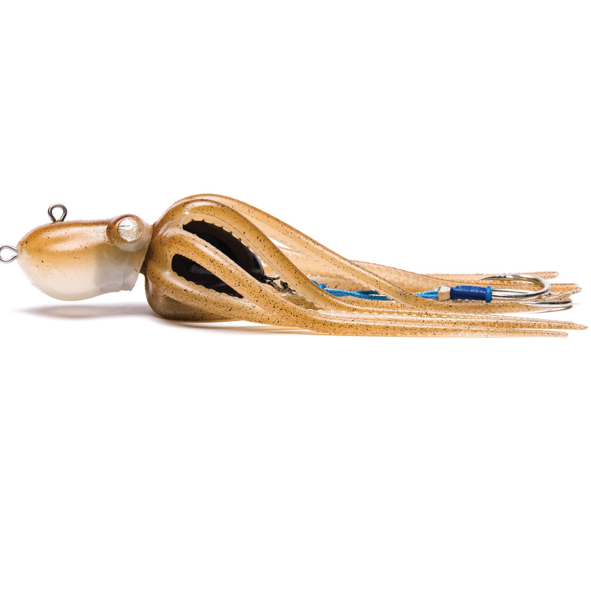 Mustad Octopus Live Jig Fishing Lure with Assist Hooks - Saltwater & Freshwater Bait for Squid, Tuna, and Bass - Perfect for Deep Sea Fishing and Kayak Angling