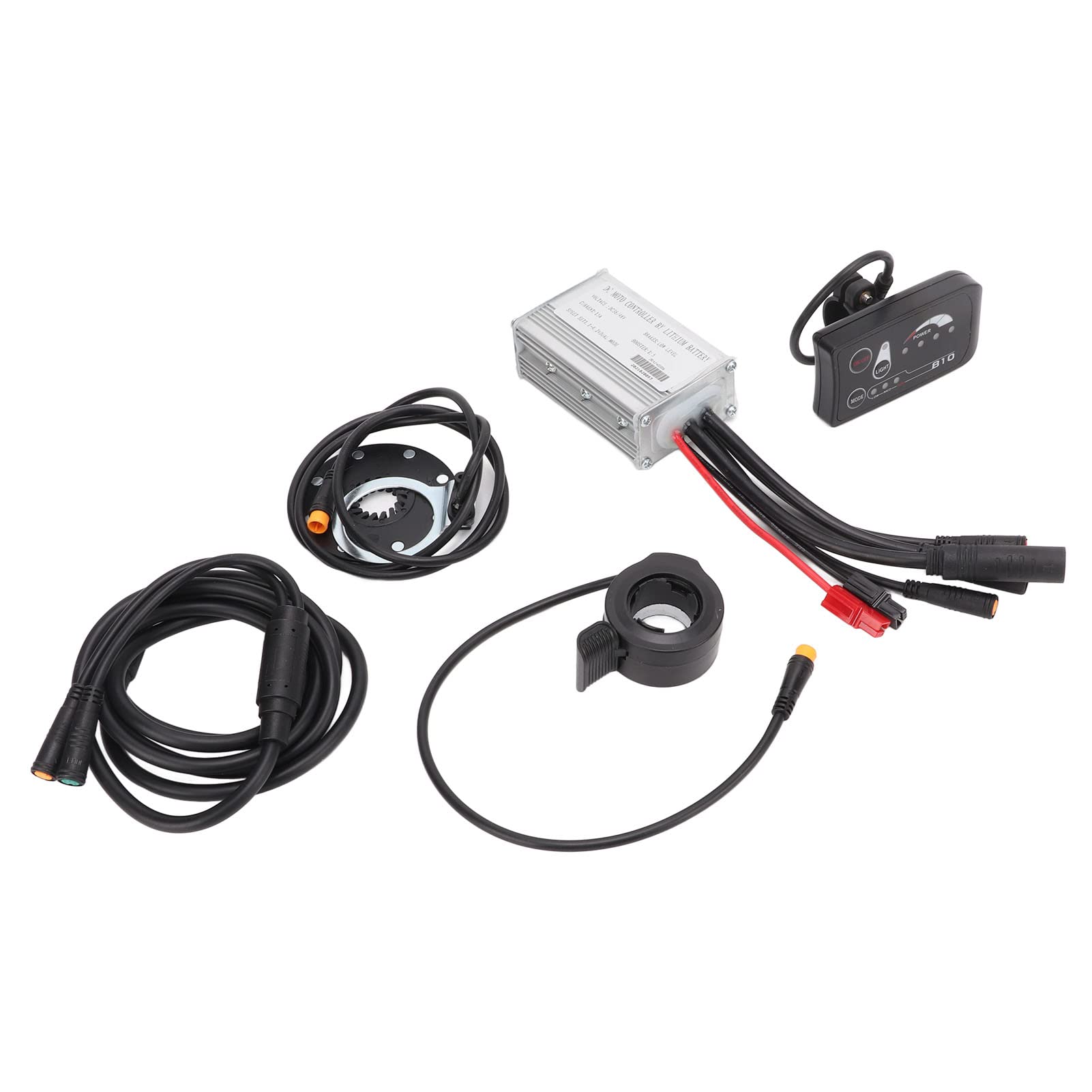 250W 350W Brushless Motor Controller for Electric Bike Conversion Kit - Waterproof with Internal Circuit Protection & LCD Display | Perfect for E-Bike, Electric Scooter & DIY Projects