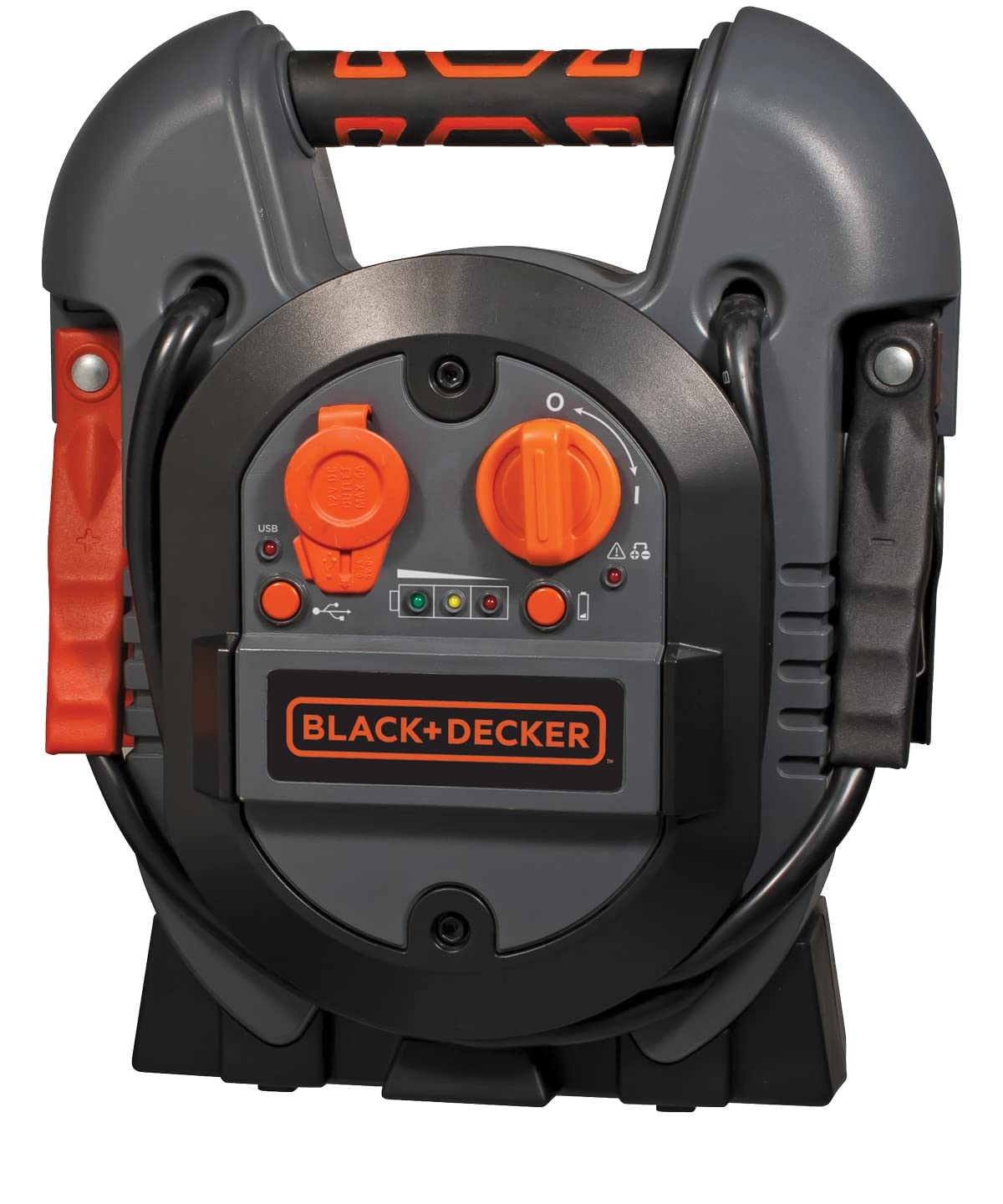 BLACK+DECKER 700A Jump Starter with USB Port - Power Car Battery for Emergencies