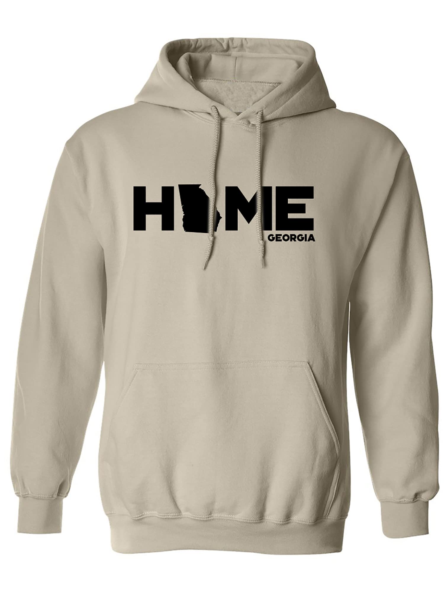 Zerogravitee Georgia HOME Adult Hooded Sweatshirt - Cozy Pullover Hoodie for Men & Women - Perfect for Casual Wear, Lounging & Outdoor Activities
