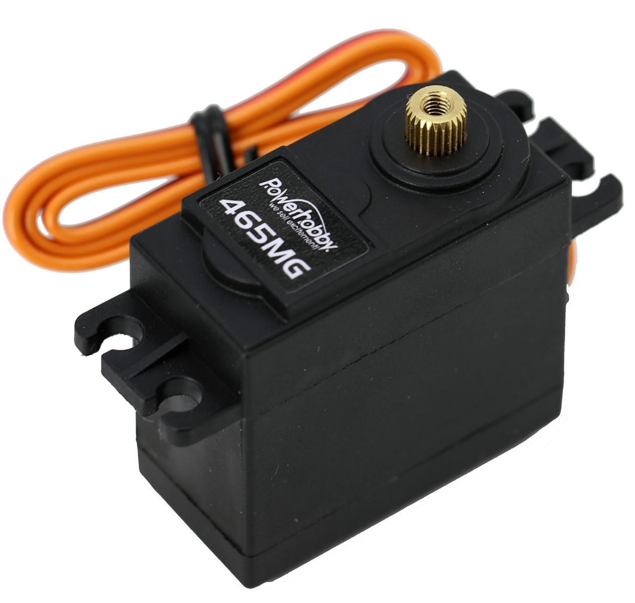465MG High Torque Metal Gear Servo - 0.22sec/160oz for RC Cars, Drones, and Robotics - Fast & Durable Digital Servo Motor for Hobbyists