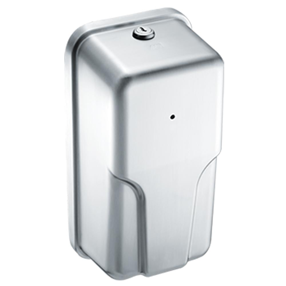 Automatic Soap and Hand Sanitizer Dispenser 33.8oz - Touchless Foam Dispenser with Surface Mount, Satin Finish - Ideal for Restrooms, Kitchens, and High-Traffic Areas (ASI 20365 Roval)