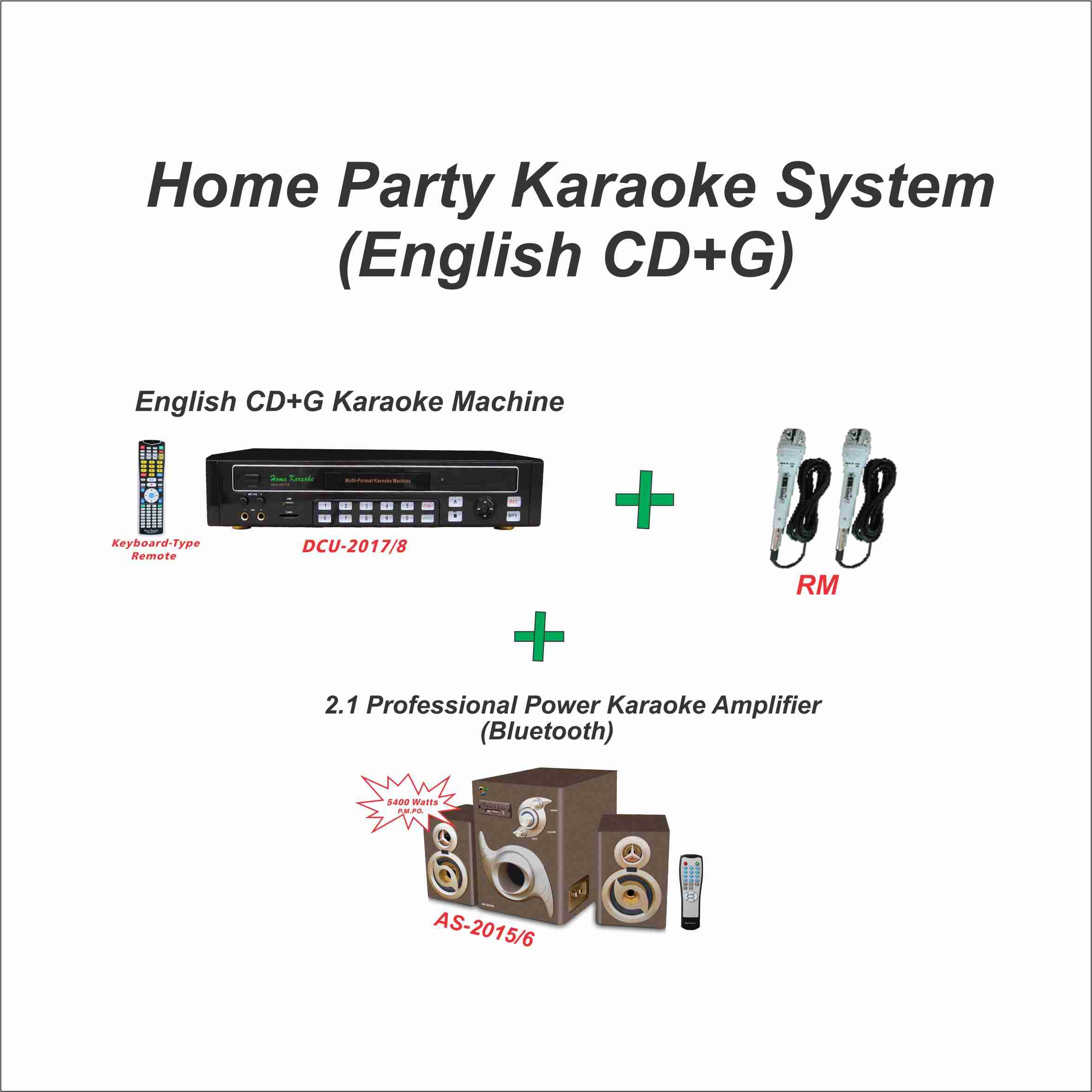 Portable Home Karaoke Machine with Wireless Microphones - Perfect for Parties, Family Gatherings & Entertainment | Singing System for Adults & Kids