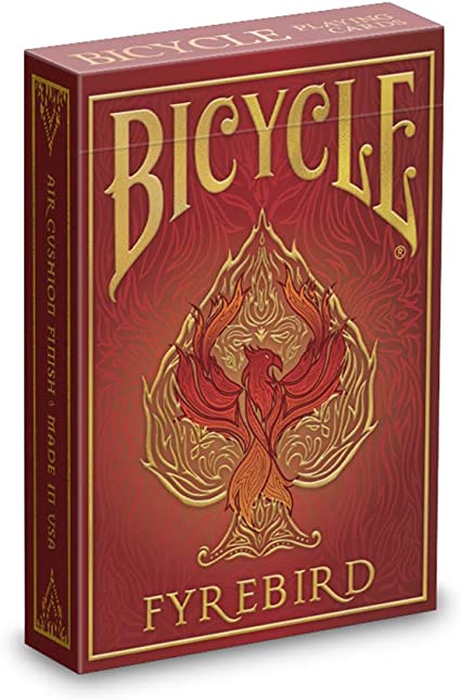 Premium Bicycle Playing Cards - Fyrebird Edition | High-Quality Poker Cards for Magic Tricks, Cardistry & Casino Games | Perfect for Parties, Game Nights & Professional Performances