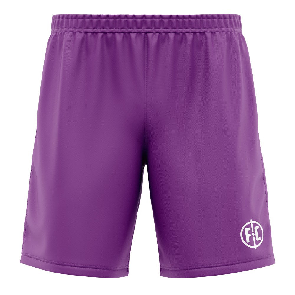 FC Match Football Shorts - Purple - High-Performance Soccer Shorts for Men & Women - Perfect for Training, Matches & Casual Wear