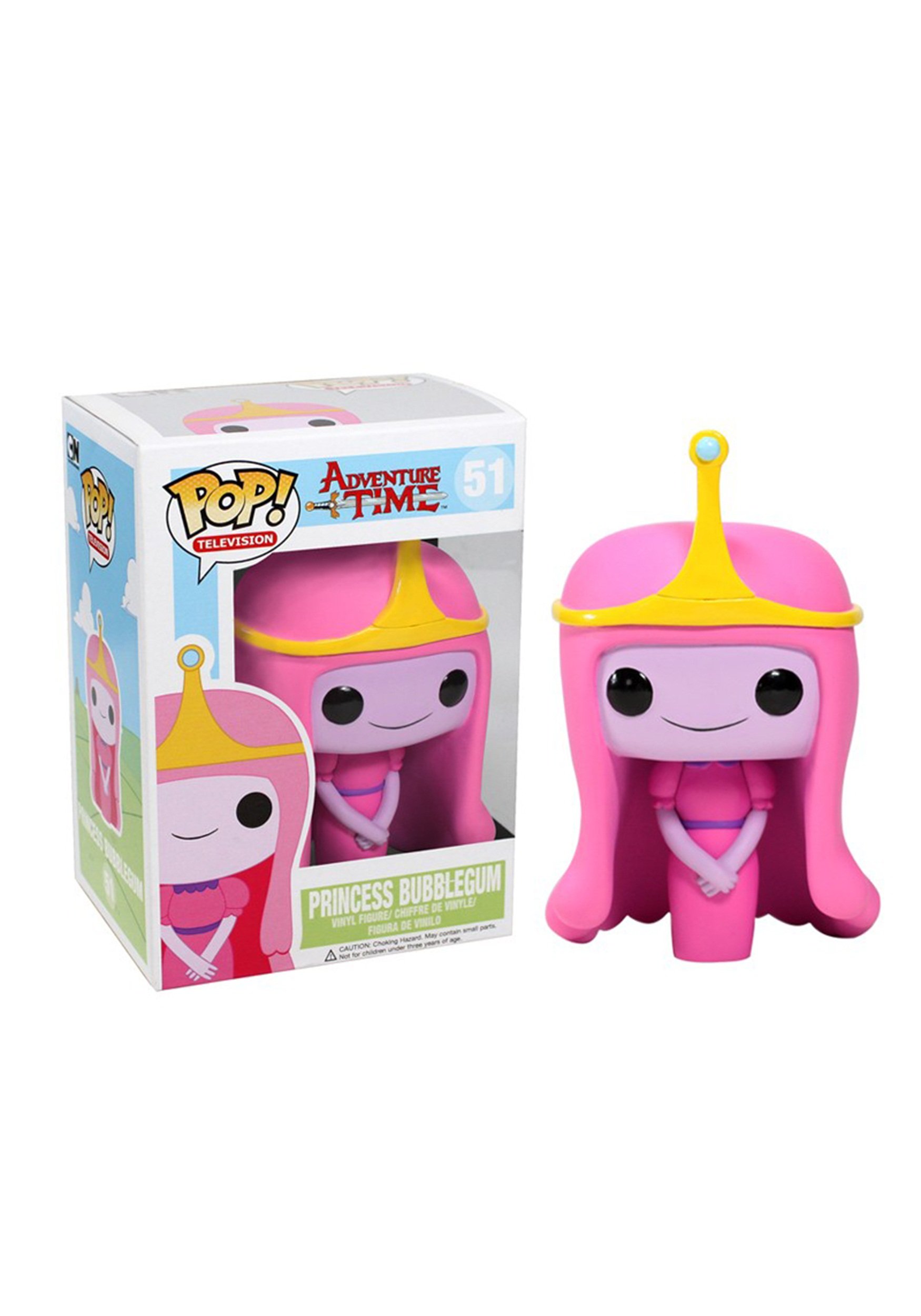 Funko POP! Princess Bubblegum Adventure Time Vinyl Collectible Figure - Perfect for TV Show Fans, Collectors & Gift Giving