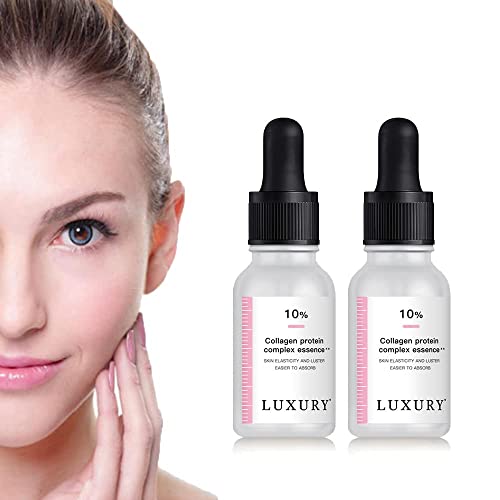 2022 New Blemish Skin Corrector Serum with Luxury Collagen Protein Complex - Moisturizing, Firming & Lifting Facial Essence for Acne-Prone Skin | Perfect for Daily Skincare Routine & Night Repair
