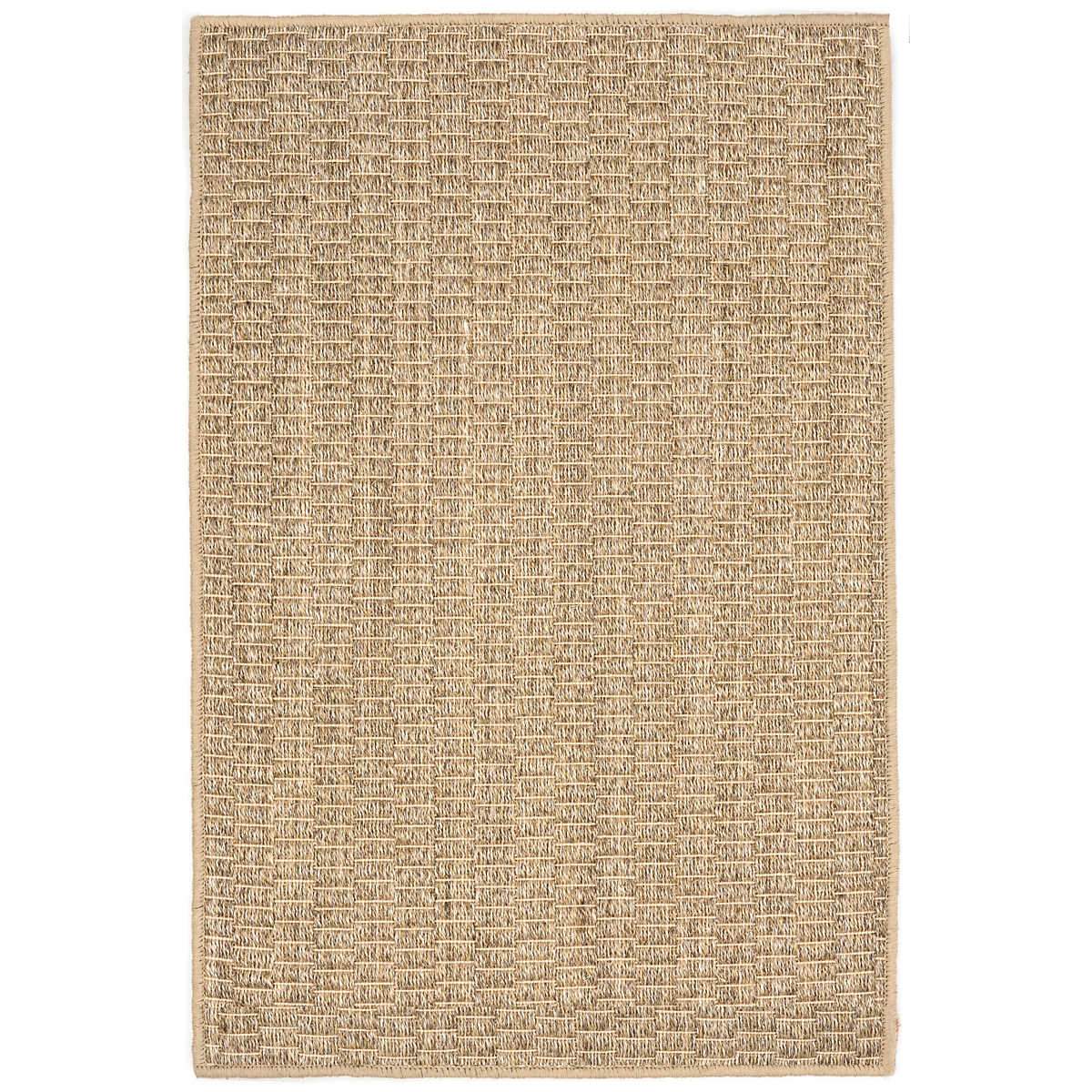 Dash & Albert Wicker Sisal Woven Rug - Natural Fiber Area Rug for Living Room, Bedroom & Outdoor Use - Eco-Friendly Home Decor