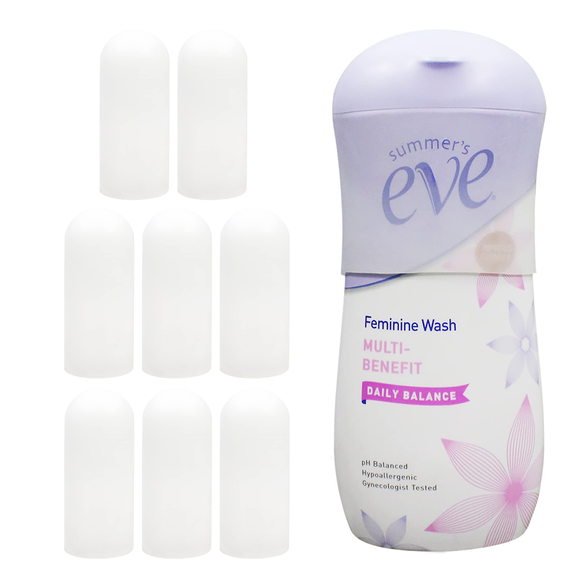 8 Pack Silicone Bottle Covers for Travel - Leak Proof Elastic Sleeves for Toiletries | Cruise Essentials, Must Have Travel Accessories for Women & Men | Perfect for Airplane, Cruise Ship & Vacation Packing
