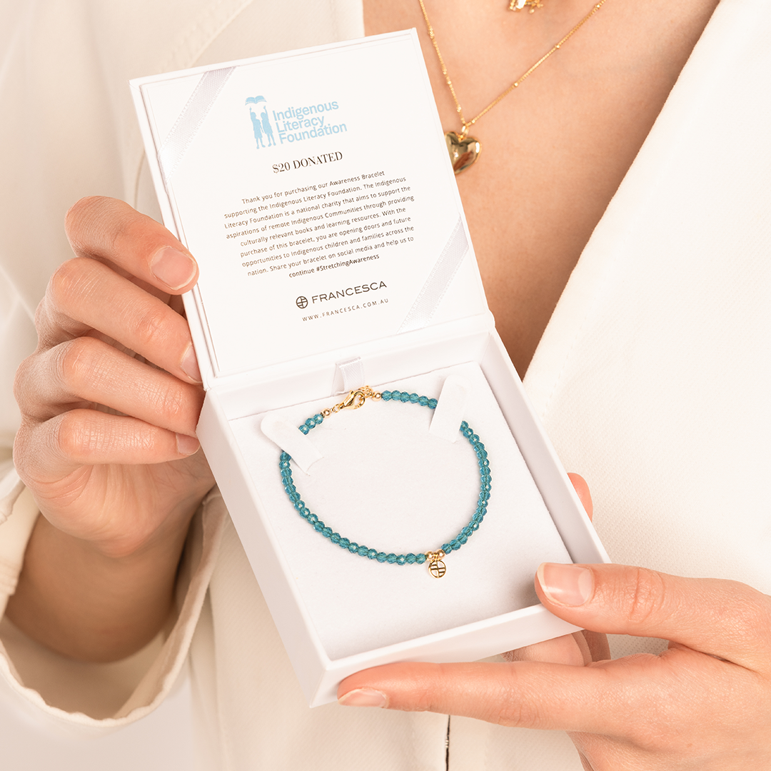 Indigenous Literacy Foundation Awareness Bracelet - Support Education & Cultural Preservation - Perfect for Fundraising, Charity Events & Daily Wear
