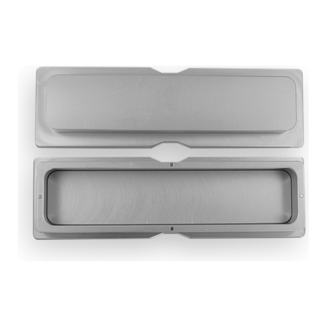 Triminator 2 x 9 Inch Long Pre Press Mold for Cannabis Extraction - Perfect for Rosin Pressing, Hash Making & Concentrate Production