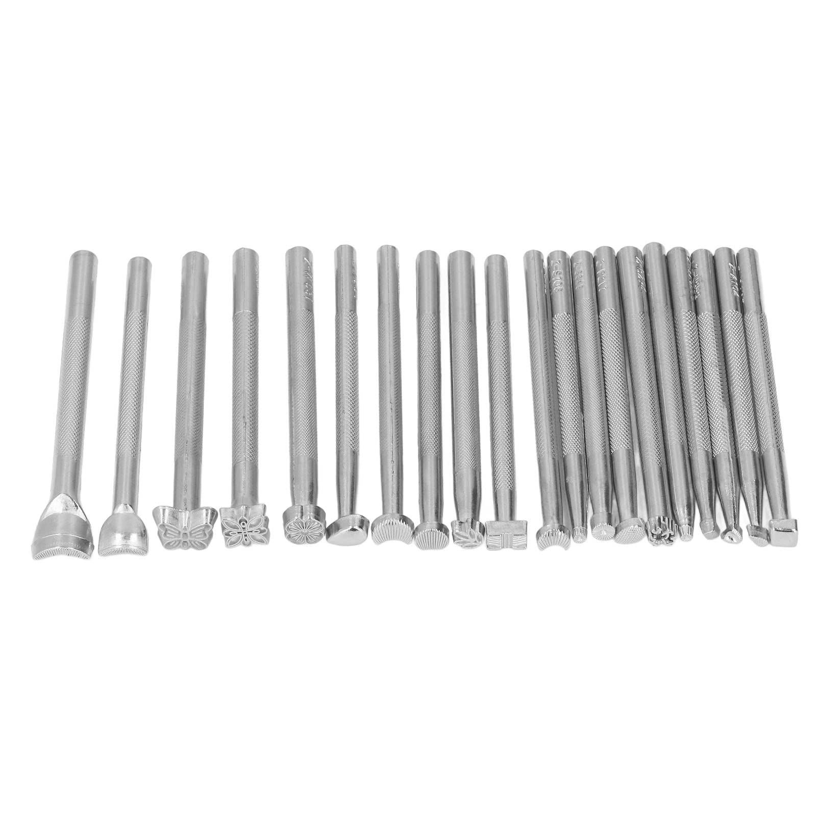 Leather Stamps 20Pcs - High Hardness Punch Tools for Wallets & DIY Crafts