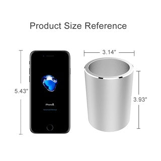Vaydeer Solid Aluminum Pencil Holder - Multipurpose Desktop Organizer for Pens, Bottles & Stationery - Perfect for Office, School & Home Workspace Organization