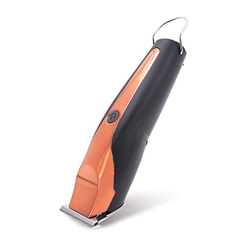 GYF Professional Electric Hair Clipper for Men - Titanium Ceramic Blade Beard Trimmer & Hair Cutting Kit - Gold Color - Perfect for Home Barbering, Beard Grooming & DIY Haircuts