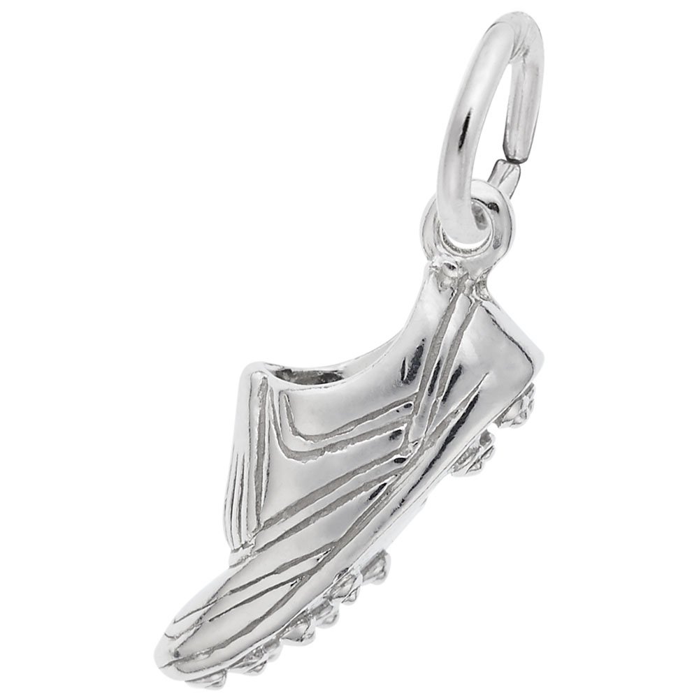 Rembrandt Charms Golf Shoe Pendant - 14K Gold or Sterling Silver Jewelry for Golf Lovers | Perfect Gift for Golfers, Birthday & Anniversary Present