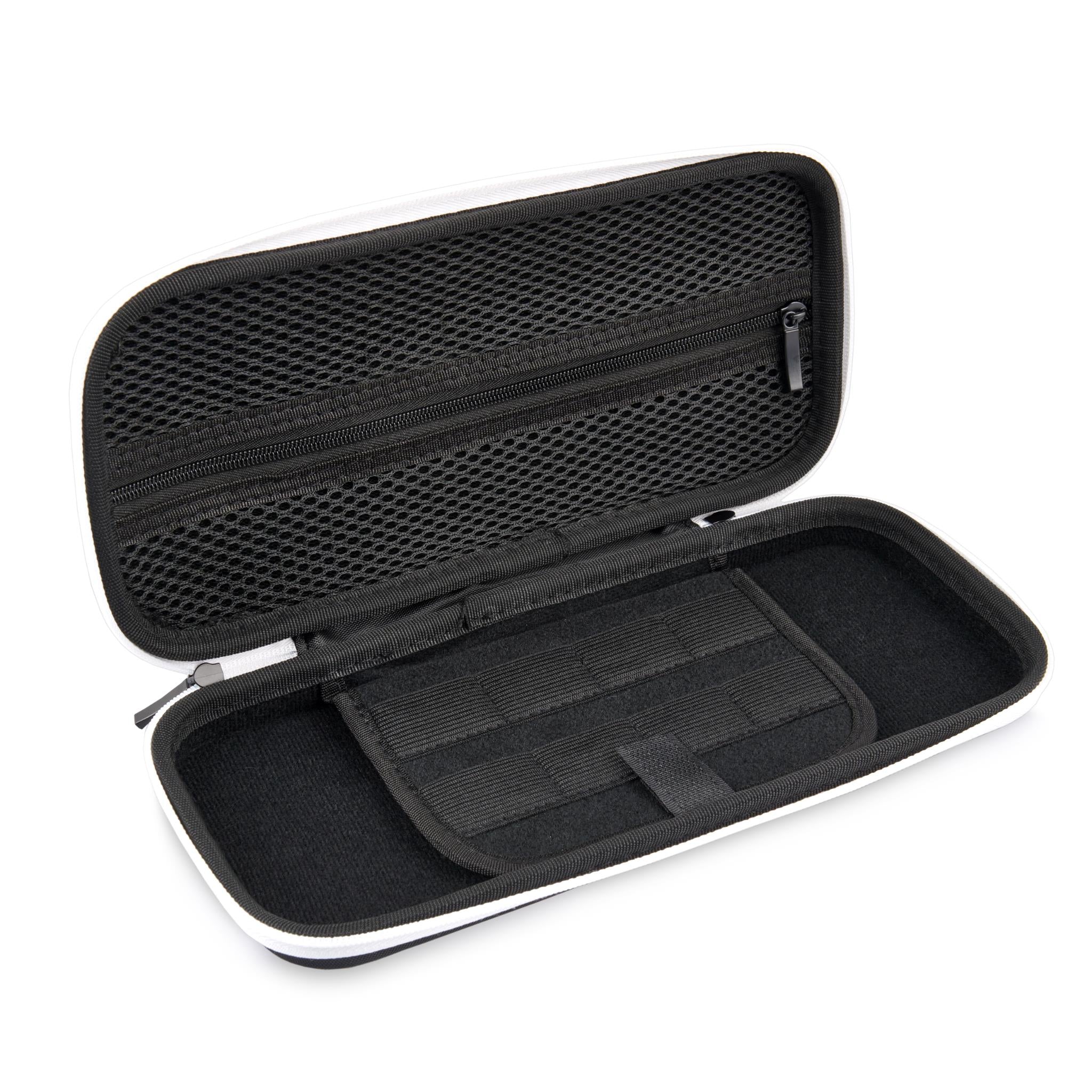 Premium Protective Carry Case for Nintendo Switch™ OLED - Shockproof & Water-Resistant Hard Shell Travel Case with Storage Pockets - Perfect for Gaming On-The-Go, Travel, and Daily Commute