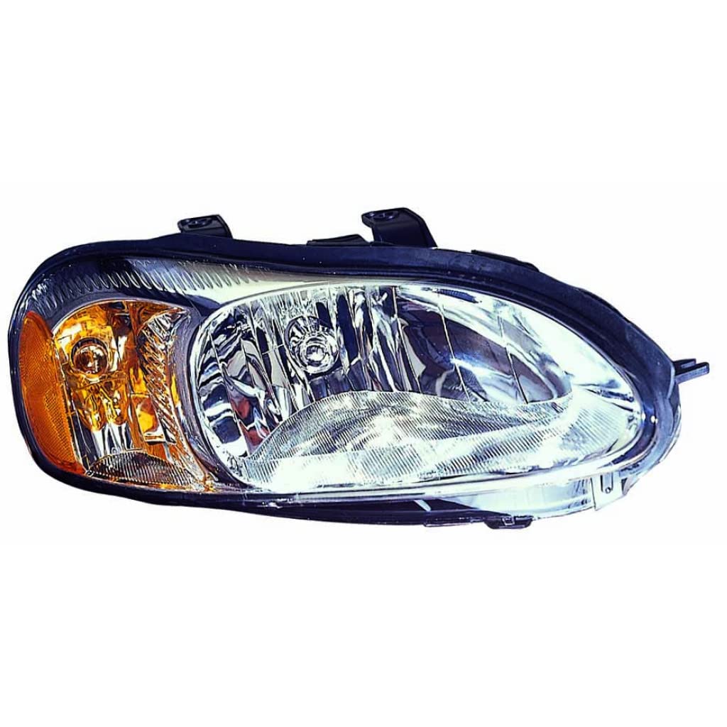 2001-2002 Chrysler Sebring Passenger Side Headlight Assembly with Bulbs - CAPA Certified (MI2503132) | CarLights360 | Perfect for Night Driving & Foggy Conditions