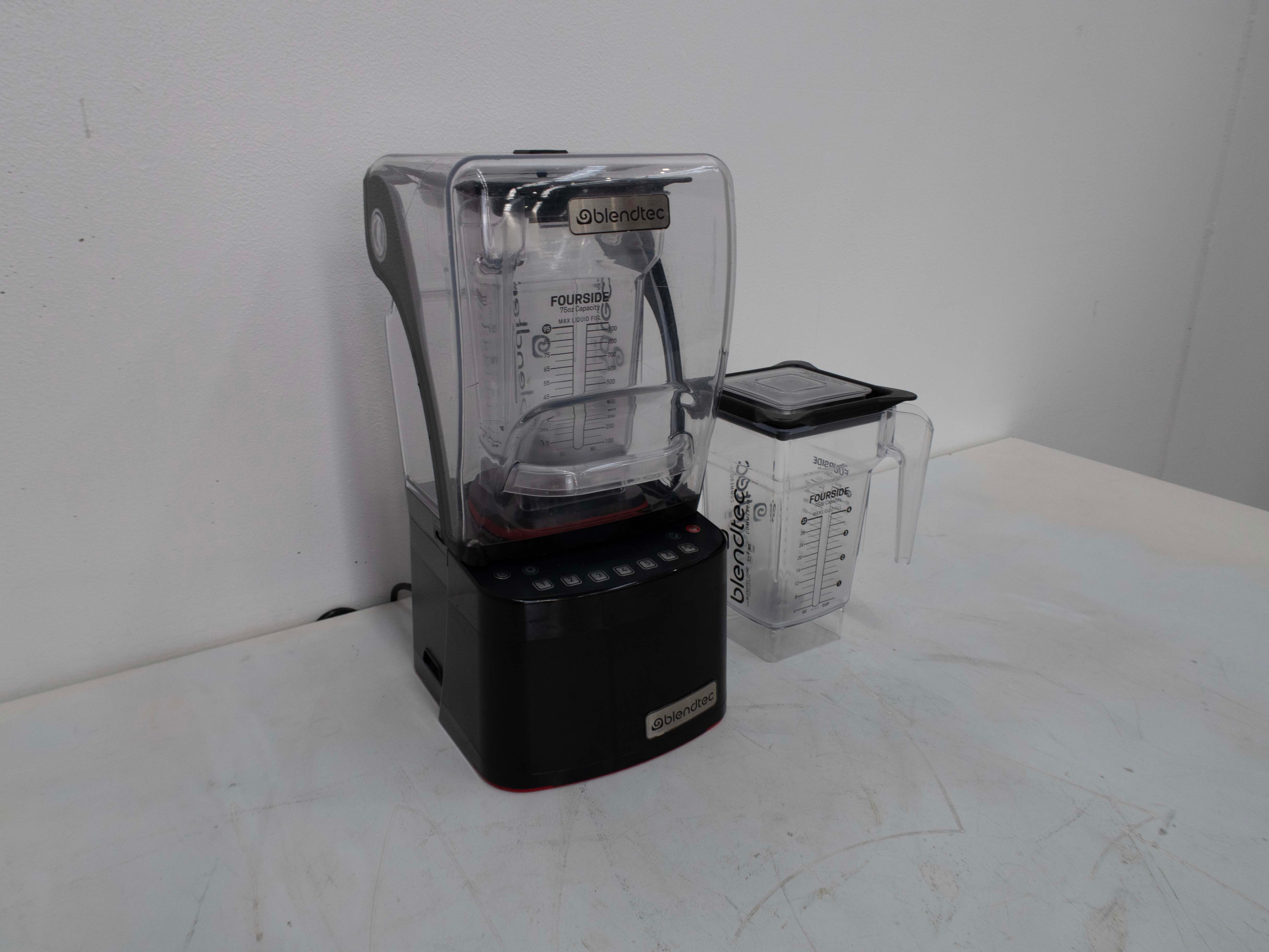 Blendtec CQB1 Professional Countertop Blender - High-Speed 1560W Motor, 90oz BPA-Free Jar - Perfect for Smoothies, Soups, Nut Butters & Frozen Drinks - Home & Commercial Kitchen Use