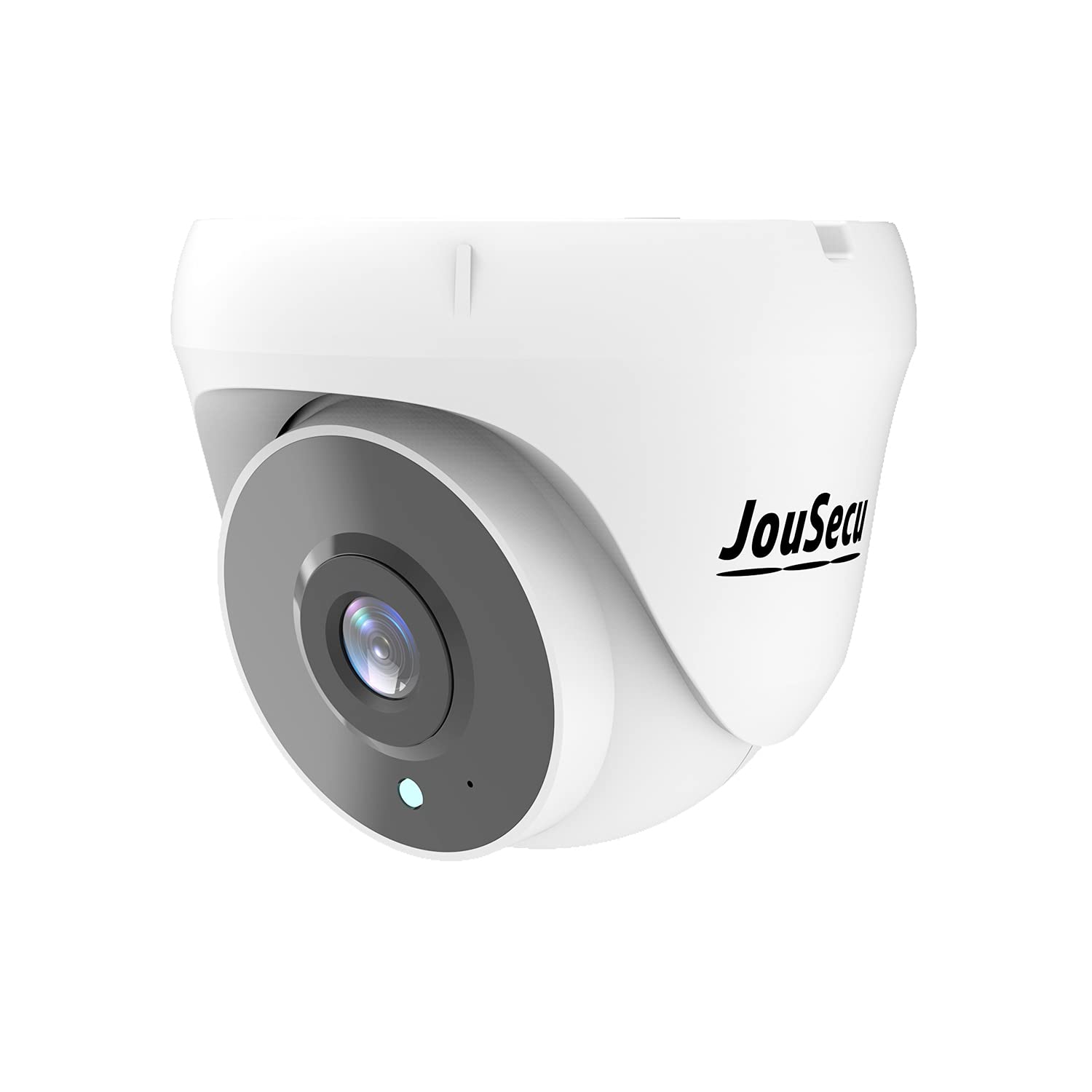 JouSecu 5MP Indoor Dome Security Camera with Night Vision, 1-Way Audio & Motion Detection - Compatible with JouSecu POE NVR System (Model N1141/N1241) for Home & Office Surveillance