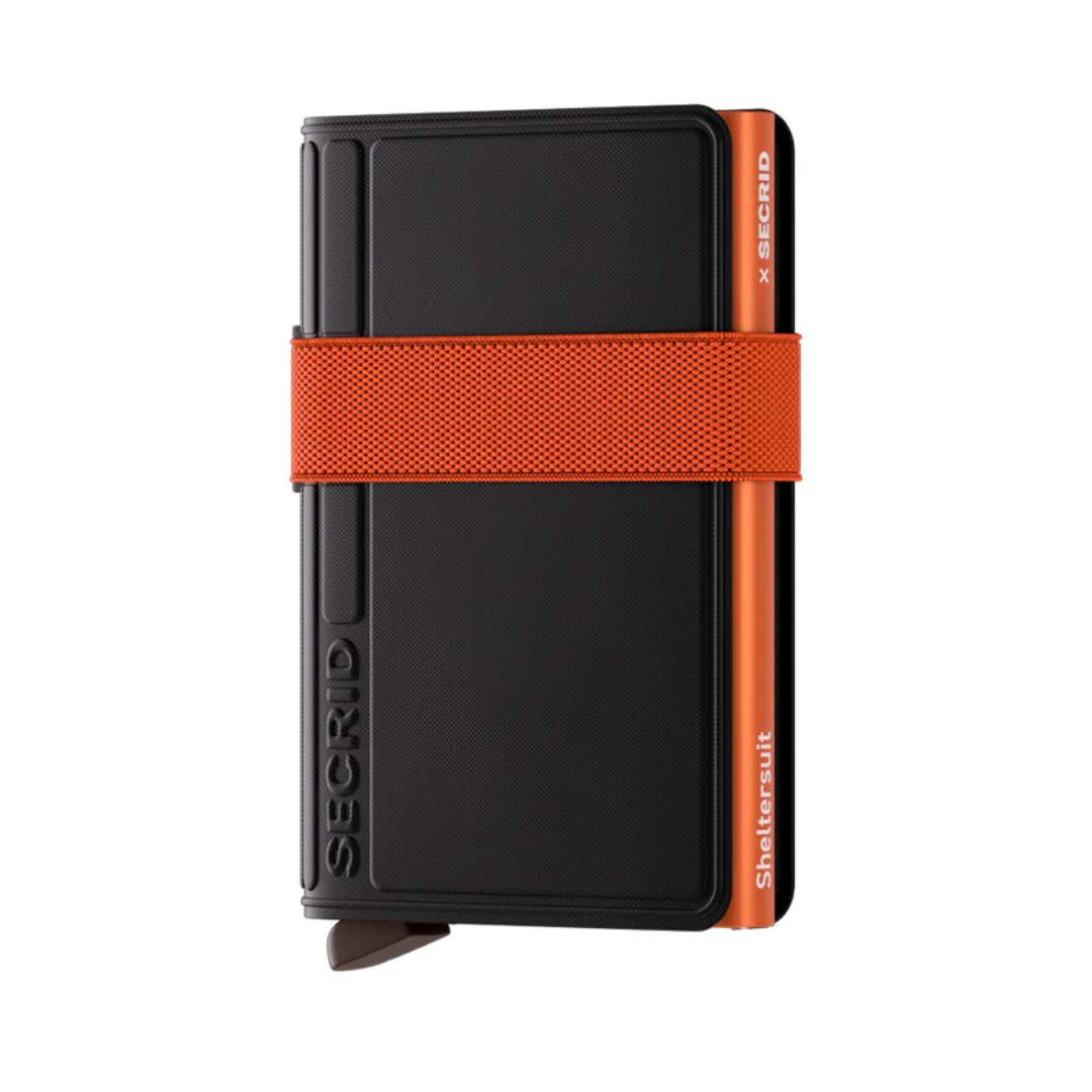 SECRID RFID Blocking Bandwallet - Slim Leather Wallet with Money Clip for Men & Women | Perfect for Travel, Business & Everyday Use (Black)