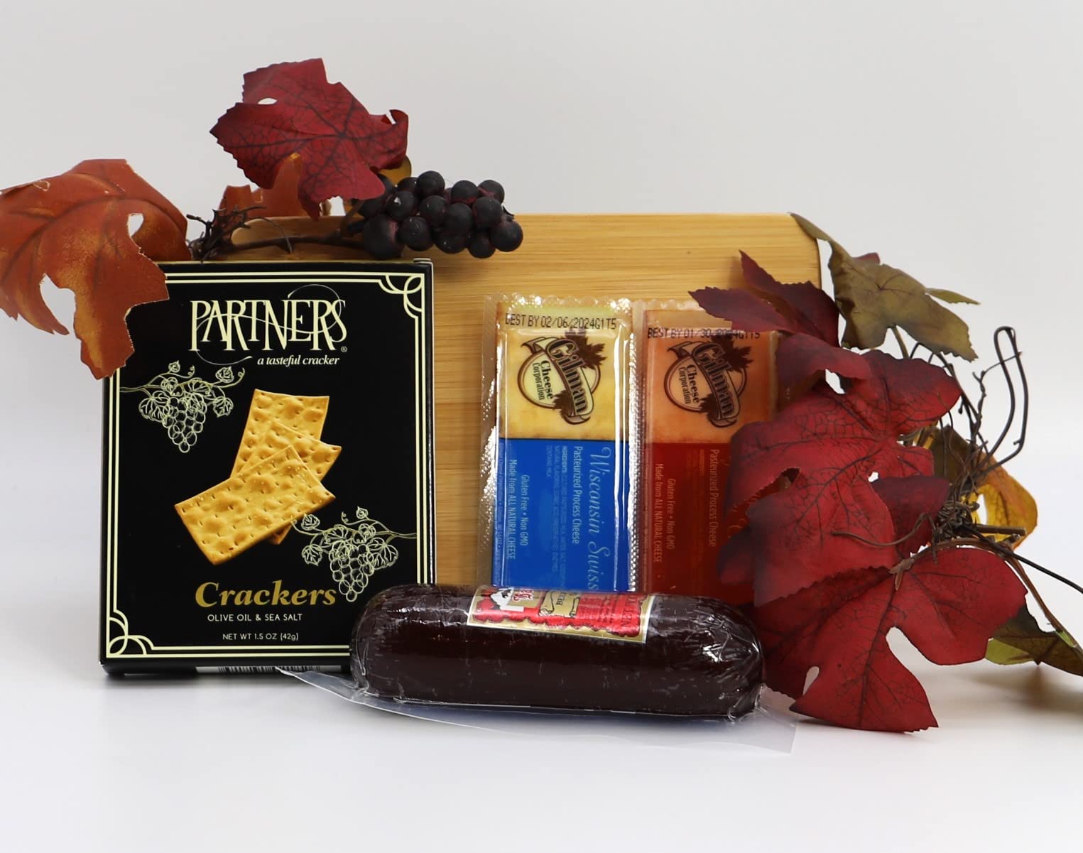 Gourmet Cheese & Sausage Gift Basket - Perfect for Corporate Gifting