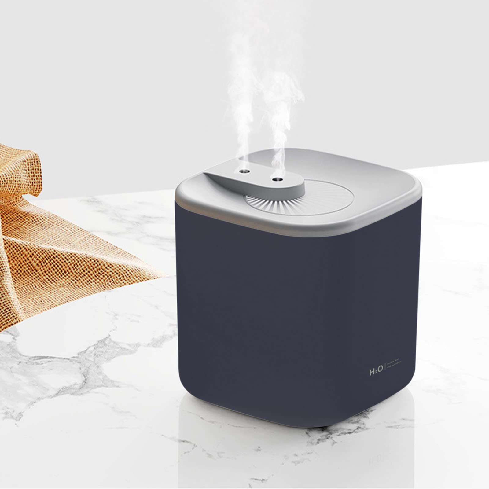 3L Cool Mist Humidifier for Bedroom & Office - USB Aromatherapy Diffuser with LED Lights for Plants & Large Rooms