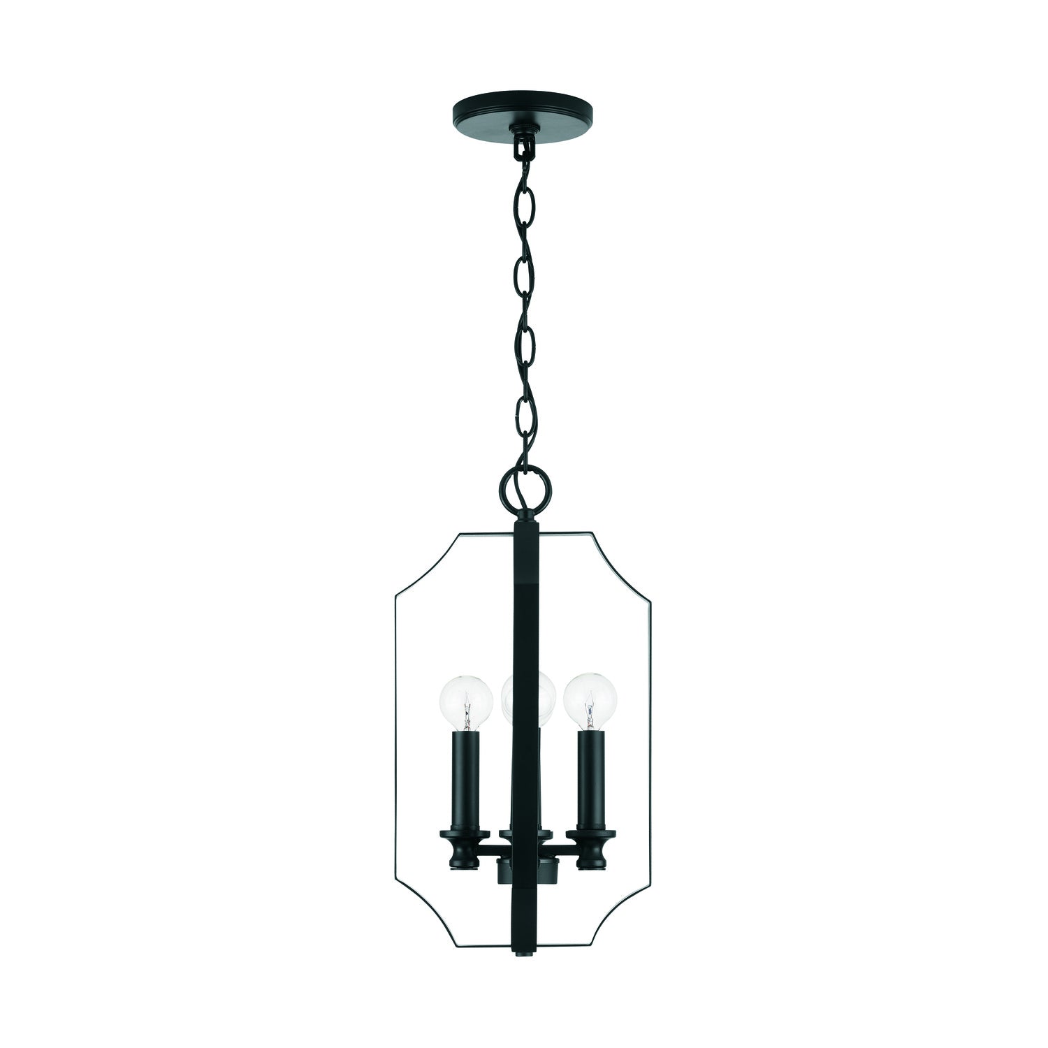 Capital Lighting 4-Light Modern Foyer Pendant - Elegant Entryway Chandelier for Hallway, Staircase & Dining Room Lighting