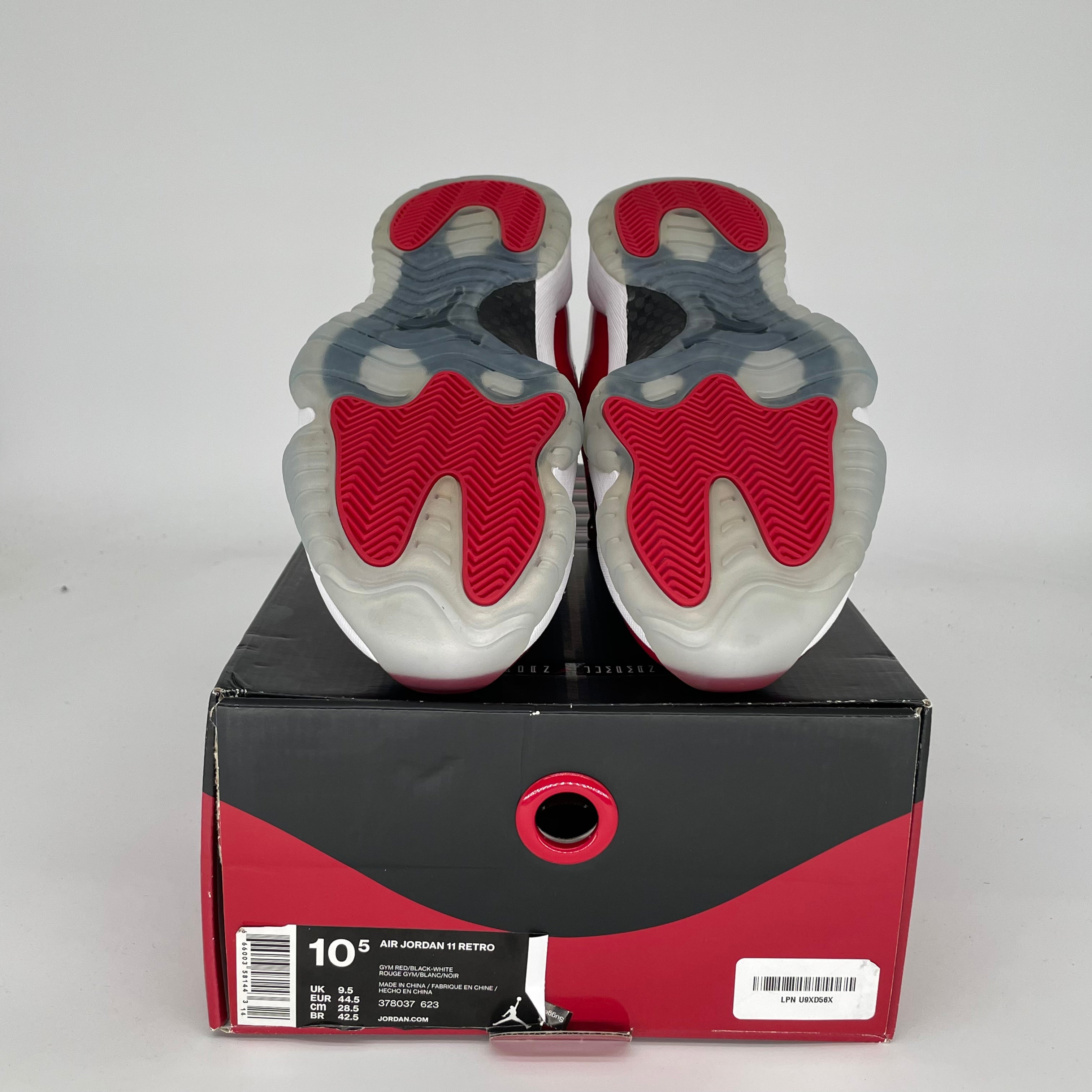 AIR JORDAN 11 WIN LIKE '96 Retro Basketball Shoes - Men's Size 10.5 (378037-623) - Perfect for NBA Games, Streetwear & Sneaker Collectors