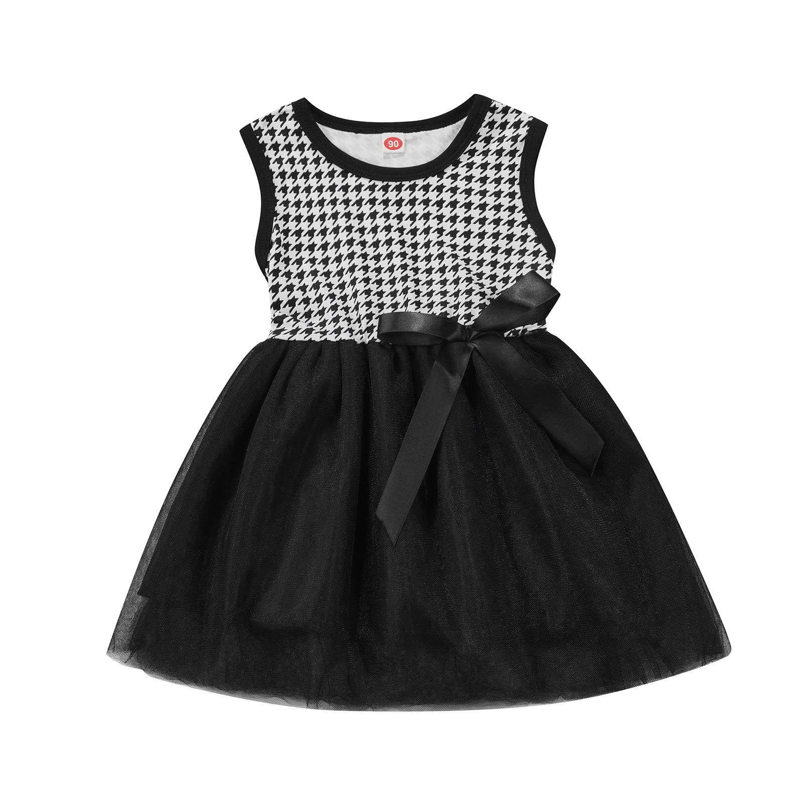Toddler Girls Sleeveless Tulle Tutu Dress - Princess Party Outfit for Summer 1-6 Years | Perfect for Birthday Parties, Photo Shoots & Special Occasions