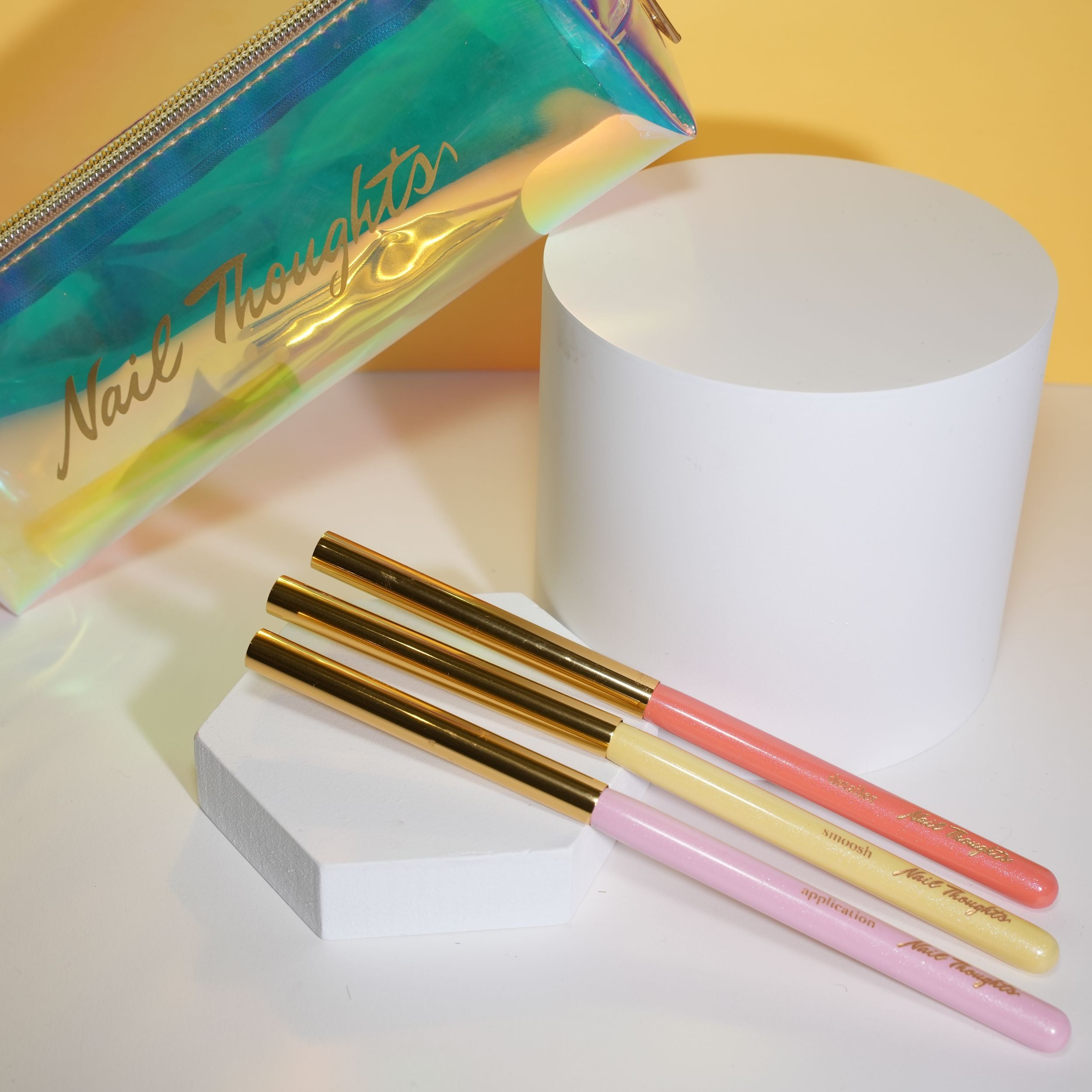 Professional Nail Art Brush Set with Free Travel Case - Perfect for Acrylic, Gel, and Dip Powder Nail Designs at Home or Salon